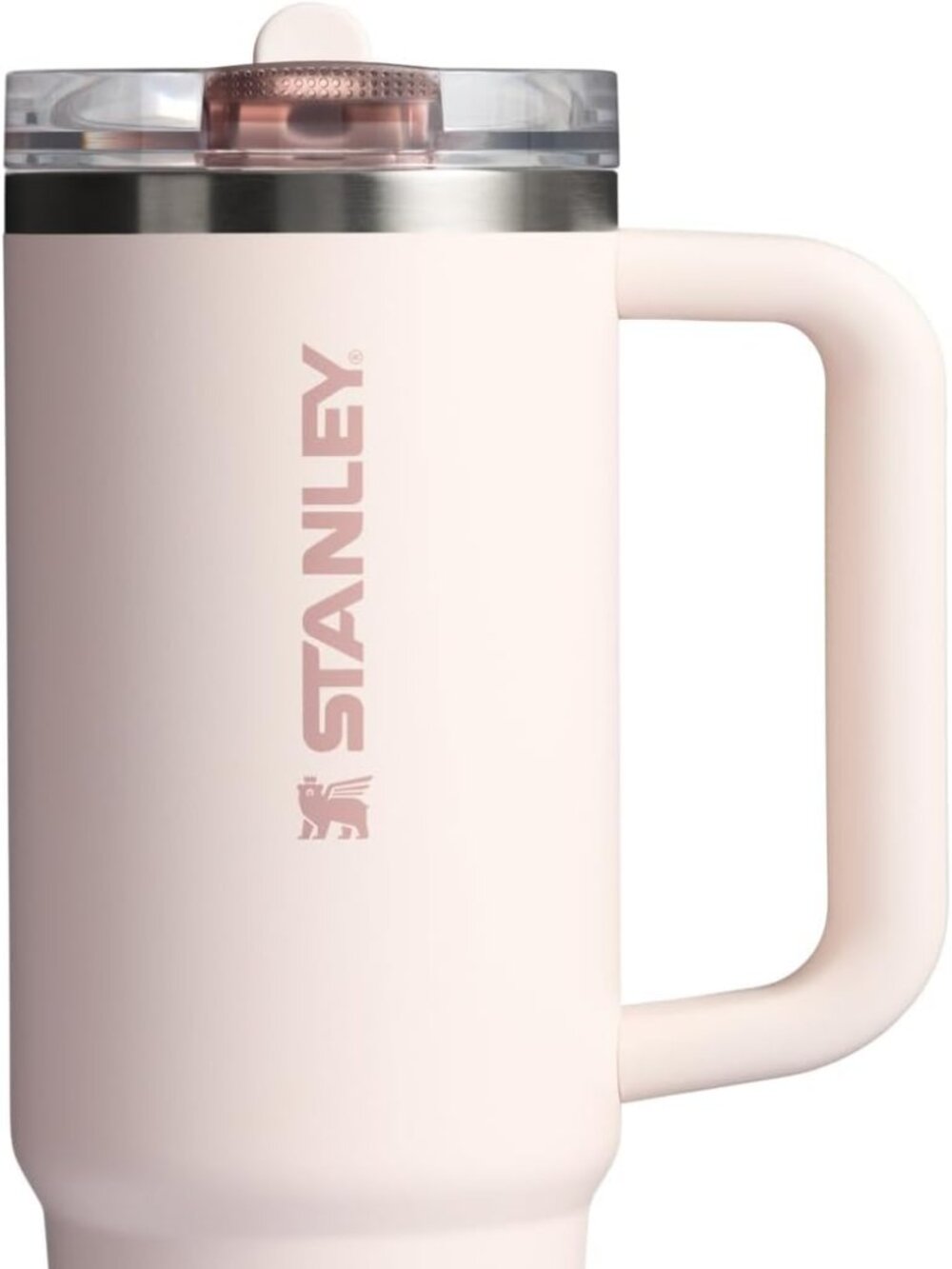 STANLEY Quencher ProTour Flipstraw Tumbler, 30 oz, Rose Quartz